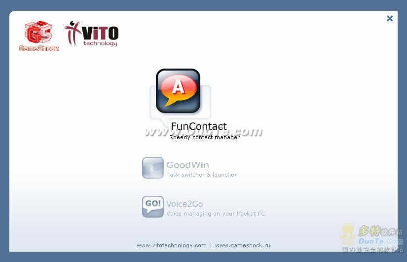 VITO FunContact for Windows Mobile PC
