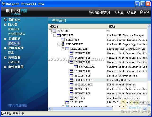 Outpost Firewall Pro