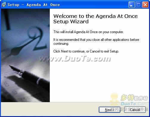 Agenda At Once