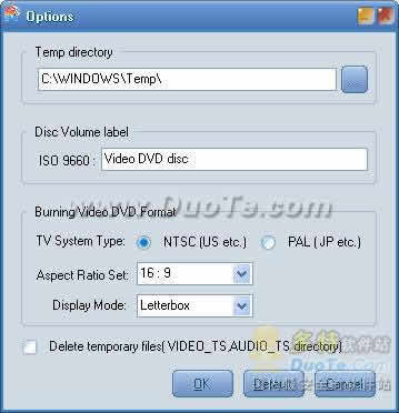 Amor MPEG to DVD Burner