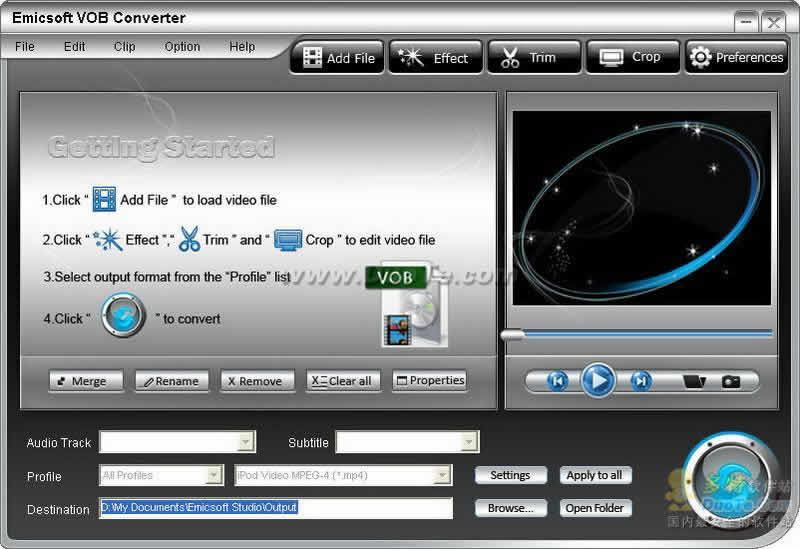 Emicsoft VOB Converter