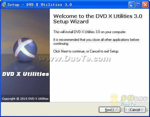 DVD X Utilities V3.0