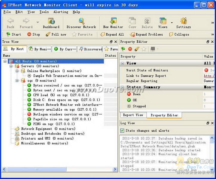 IPHost Network Monitor