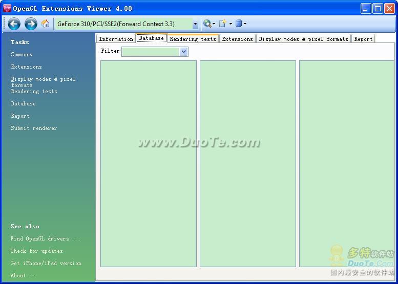 OpenGL Extension Viewer
