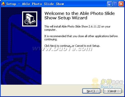 Able Photo Slide Show