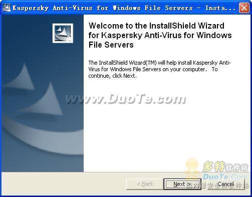 Kaspersky Anti-Virus for Windows Server