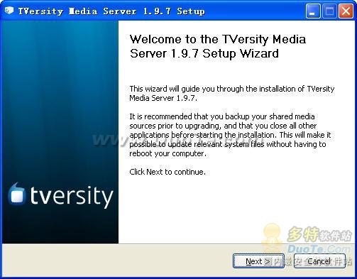 TVersity Media Server