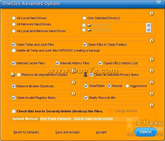 WinCleaner OneClick CleanUp