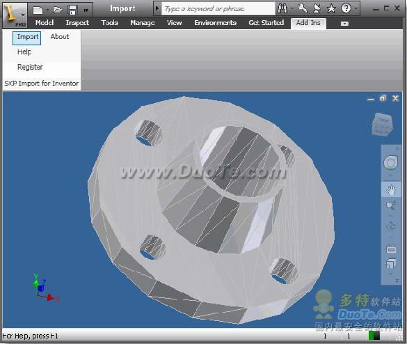 SKP Import for Inventor