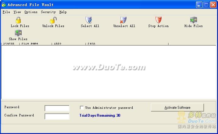 Advanced File Vault