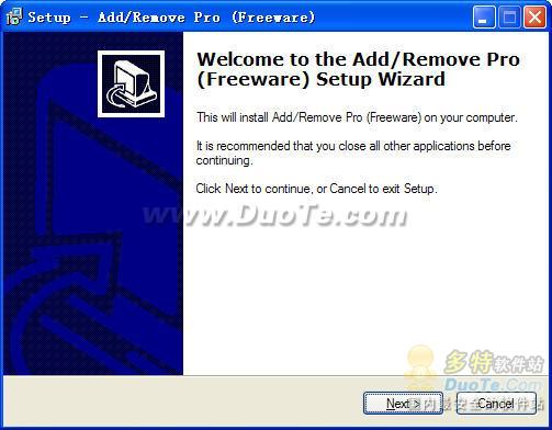 Add/Remove Pro