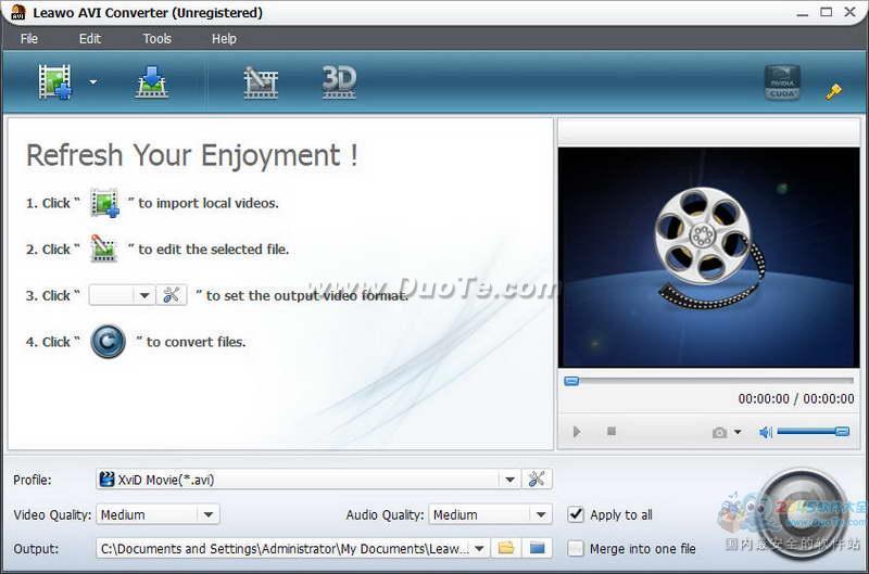 Leawo AVI Converter