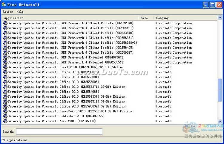 FineUninstall