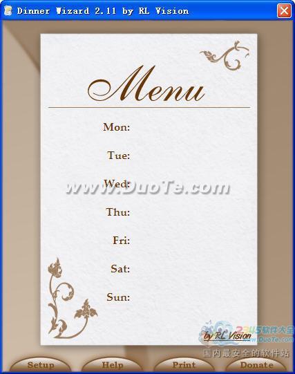 DinnerWiz