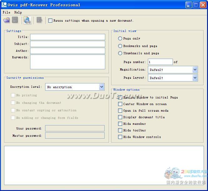 pdf-Recover Professional