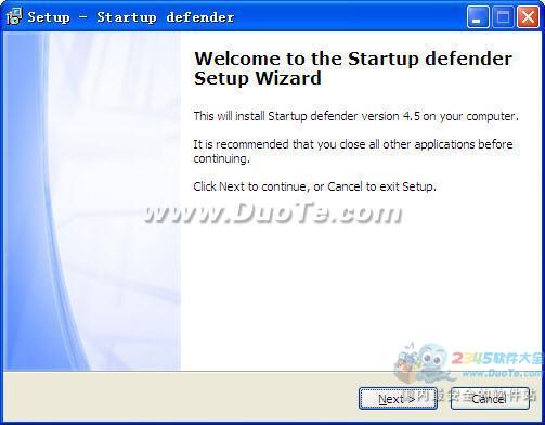 Startup Defender