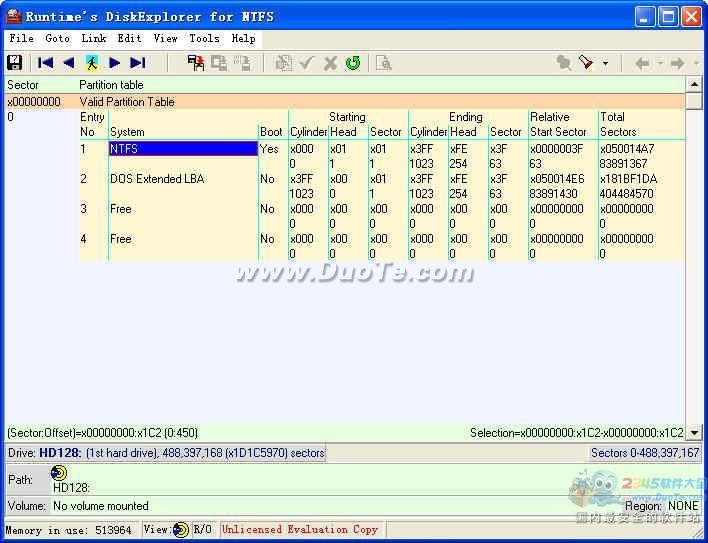 DiskExplorer for NTFS
