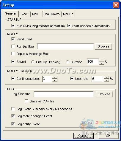 Quick Ping Monitor