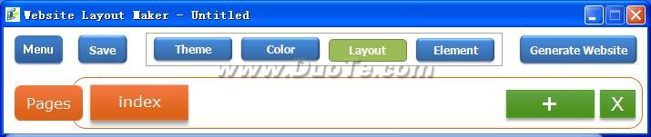 SmileMelon Website Layout Maker