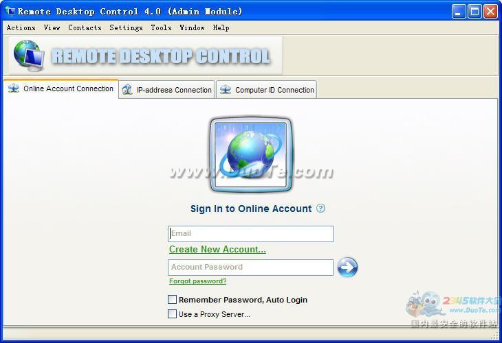Remote Desktop Control