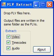 FLV Extract (flvȡmp3Ƶ)