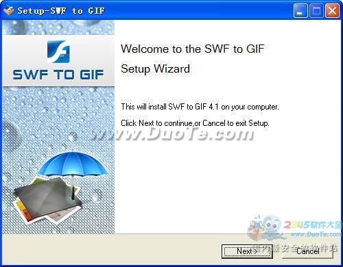 SWF to GIF V4.1