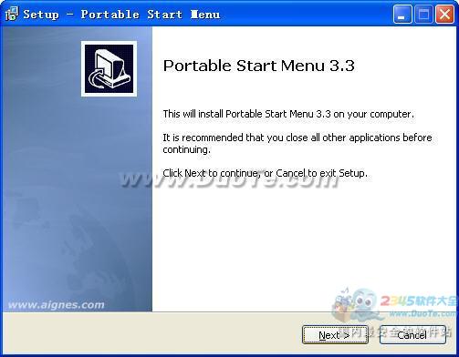 Portable Start Menu