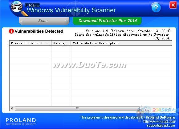 Windows Vulnerability Scanner