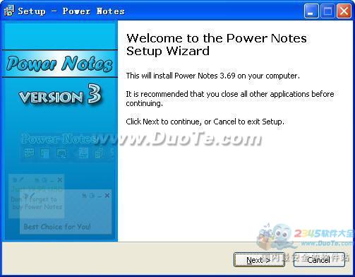 Power Notes