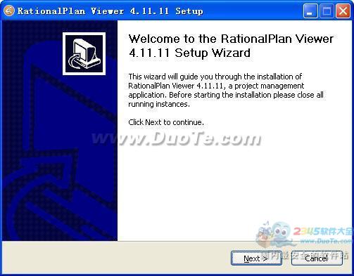 RationalPlan Project Viewer