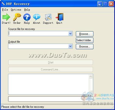 DBF Recovery