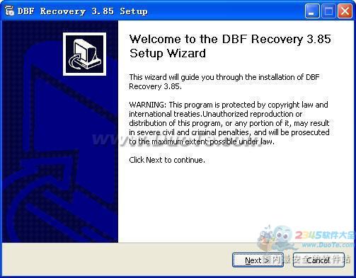 DBF Recovery