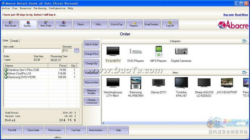 Abacre Retail Point of Sale(۹ϵͳ)