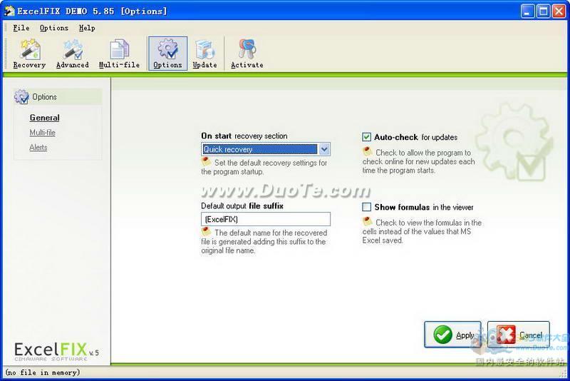 ExcelFIX Excel File Recovery