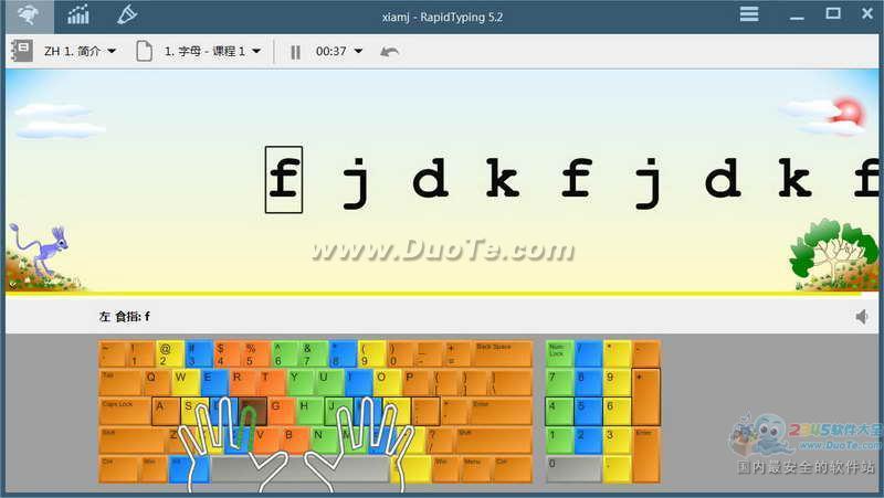 RapidTyping Typing Tutor