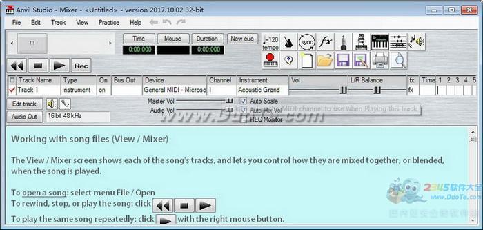 Anvil Studio(midi)