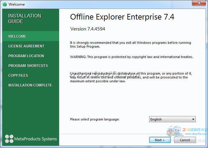 Offline Explorer Enterprise