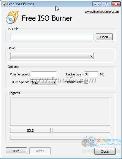 Free ISO Burner V1.22