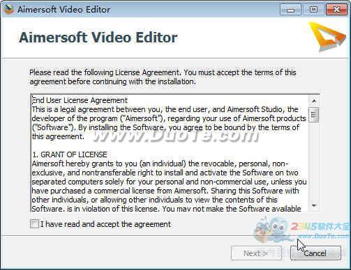 Aimersoft Video EditorƵ༭MV