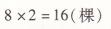 配凤凰版二年级上册数学第六章表内乘法和表内除法（二）8的乘法口诀两导两练高效学案答案4