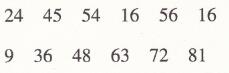 北师大版二年级上册数学第八章6-9的乘法口诀买球两导两练高效学案答案1