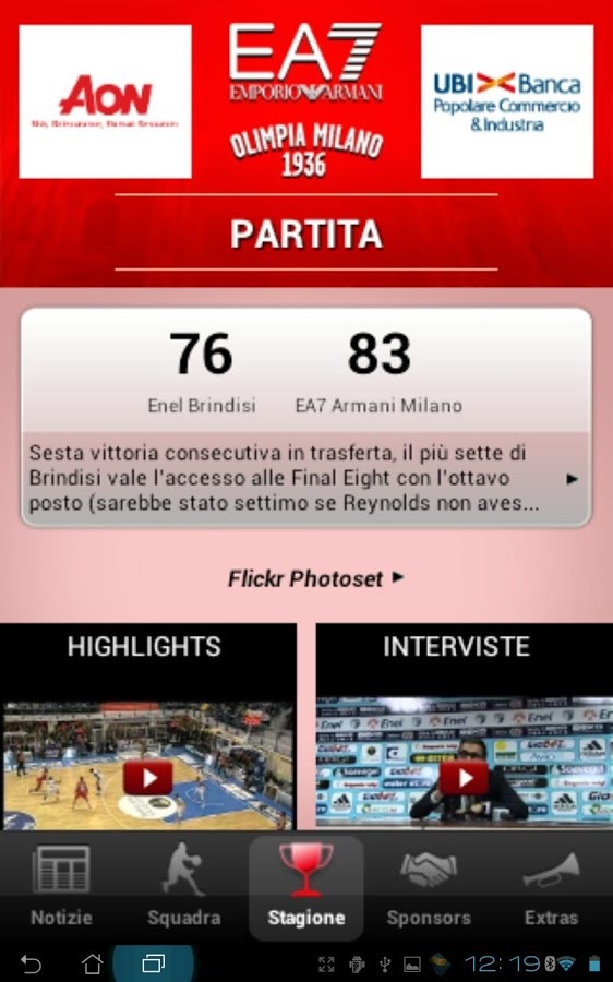 EA7 Olimpia Milano