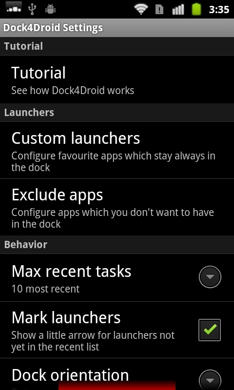 macӦ Dock4Droid