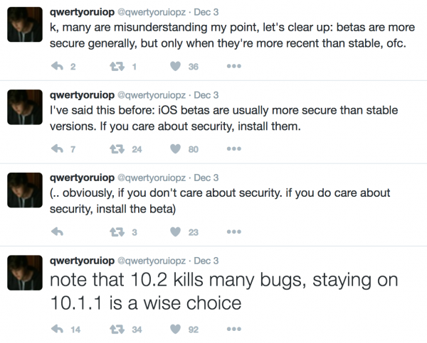 iOS 10.2无法越狱？著名黑客发表声明