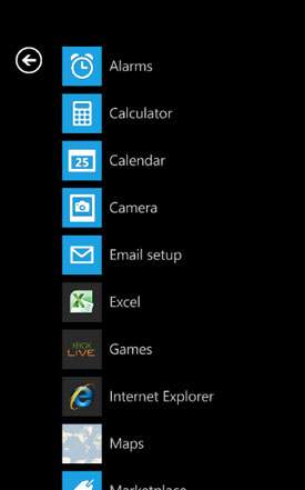 Windows Phone: Near-Final Screenshots