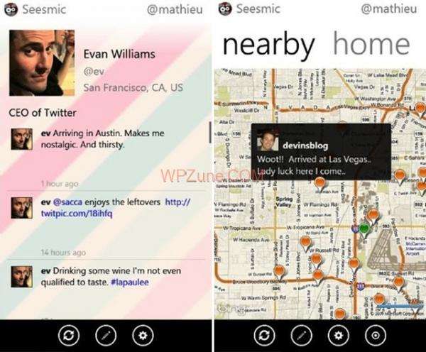 Windows Phone 7TwitterͻڿУͼų