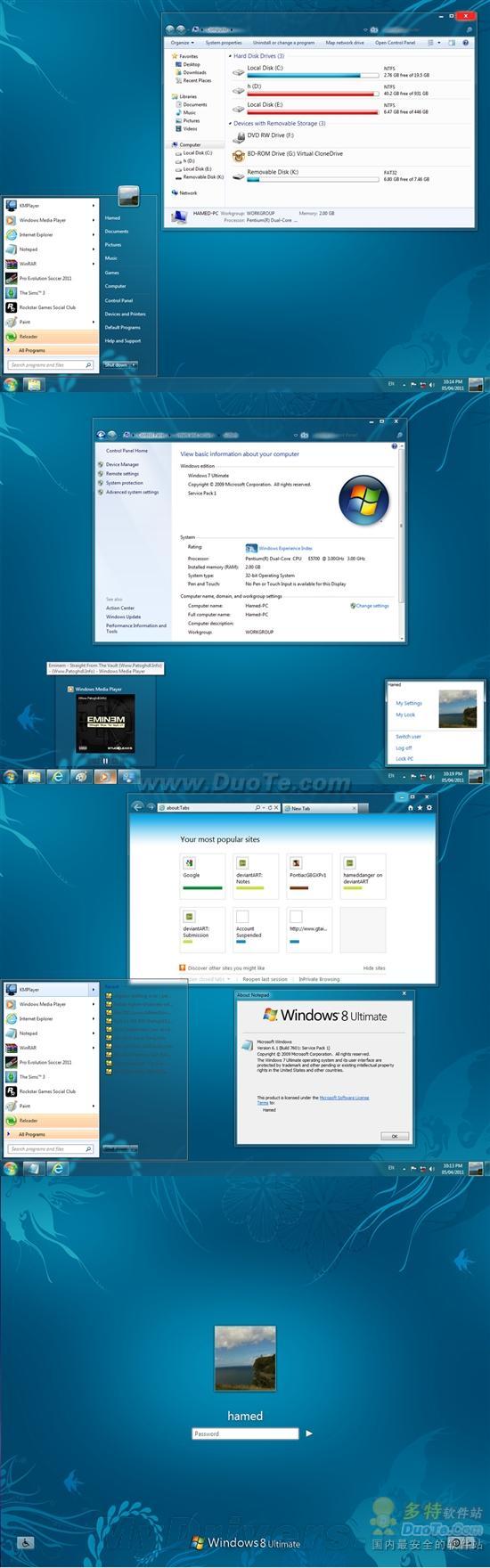 Windows 7 SP1װWindows 8