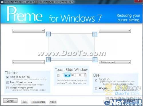 OSX威武!为Windows7加入四角功能键