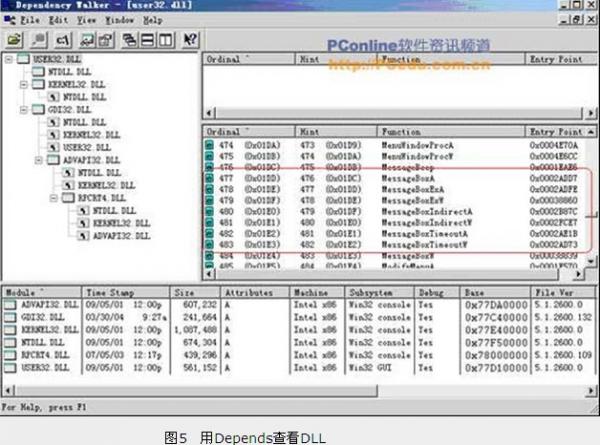 VC++̬ӿ(DLL)֮ĵ鿴