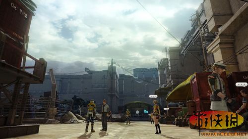 《最终幻想13-2》最新游戏截图欣赏 联合攻击